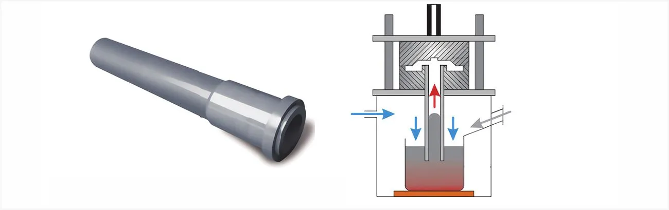 Silicon Nitride Riser Tube Application